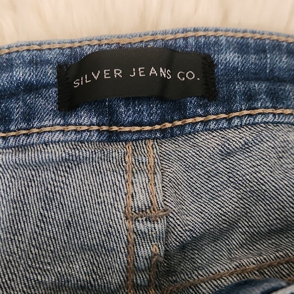 Silver High Note Skinny Jeans - Picture 3 of 5